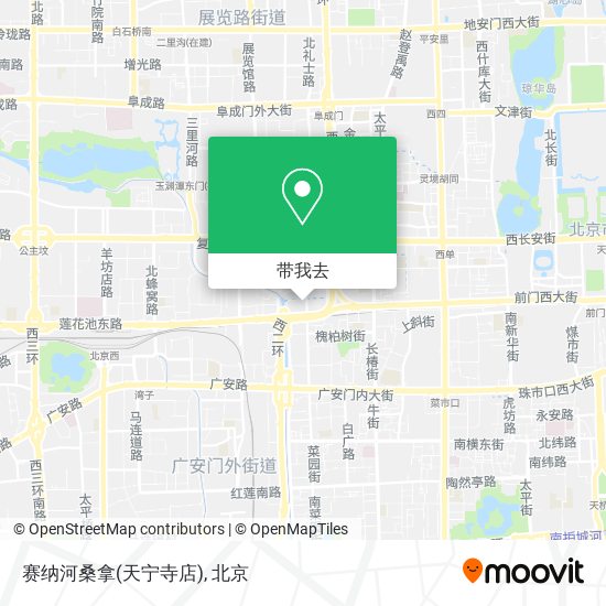 赛纳河桑拿(天宁寺店)地图