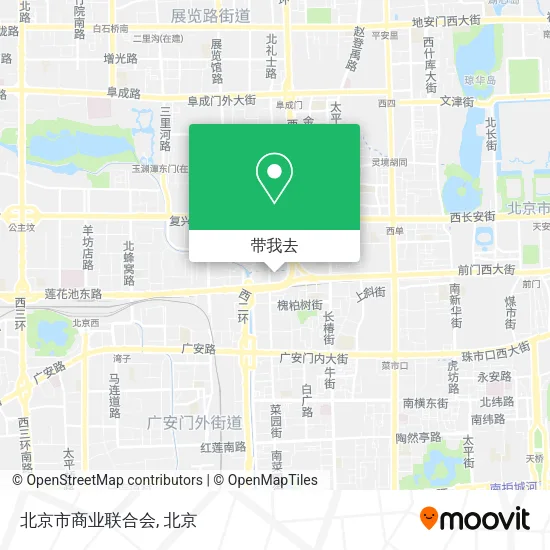 北京市商业联合会地图