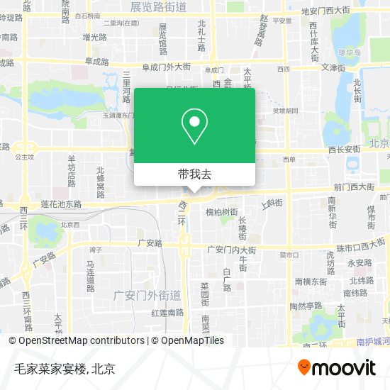 毛家菜家宴楼地图