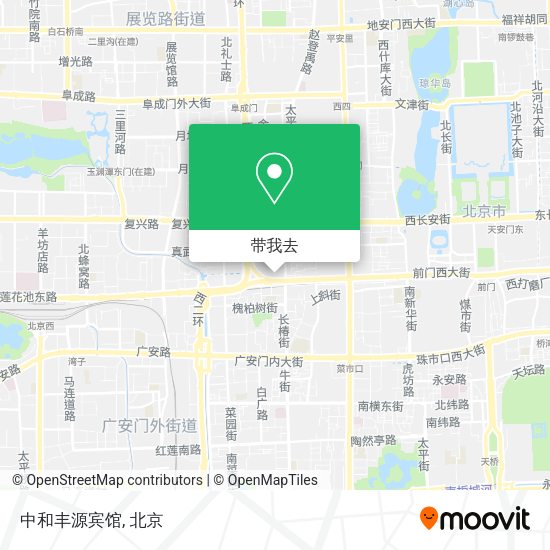 中和丰源宾馆地图