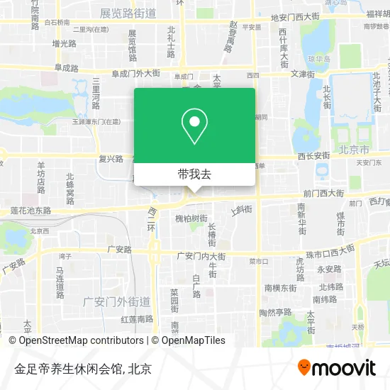金足帝养生休闲会馆地图
