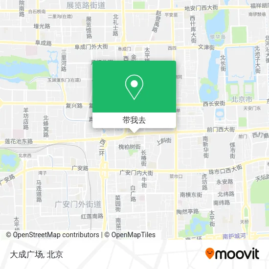 大成广场地图