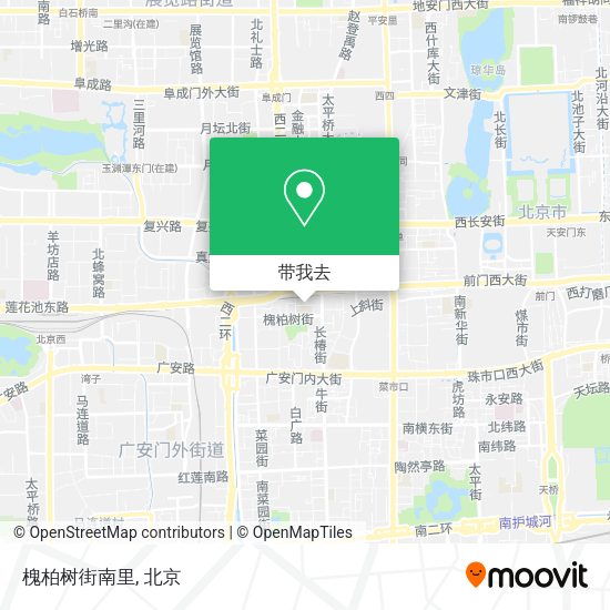 槐柏树街南里地图