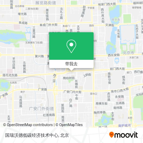 国瑞沃德低碳经济技术中心地图