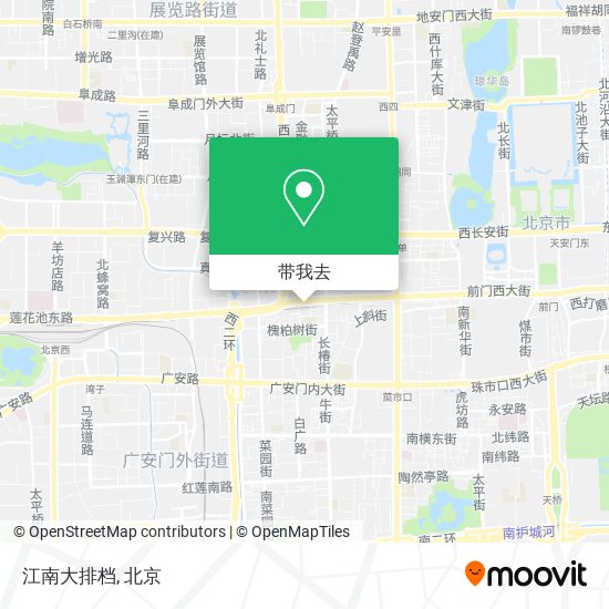 江南大排档地图