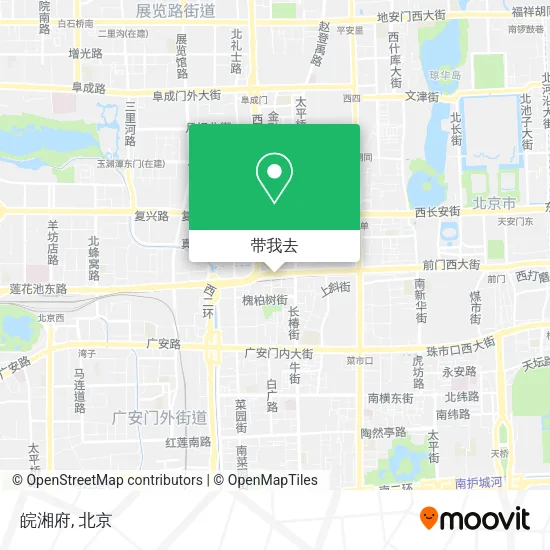 皖湘府地图