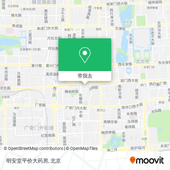 明安堂平价大药房地图