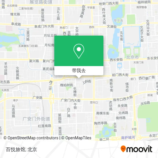 百悦旅馆地图