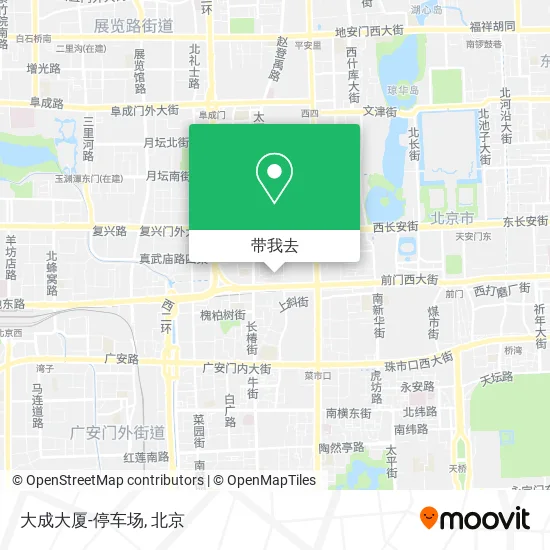 大成大厦-停车场地图