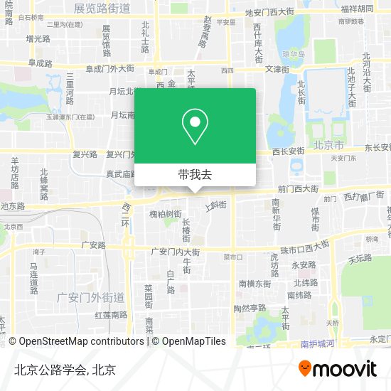 北京公路学会地图