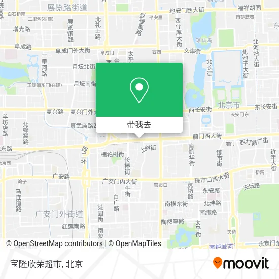 宝隆欣荣超市地图