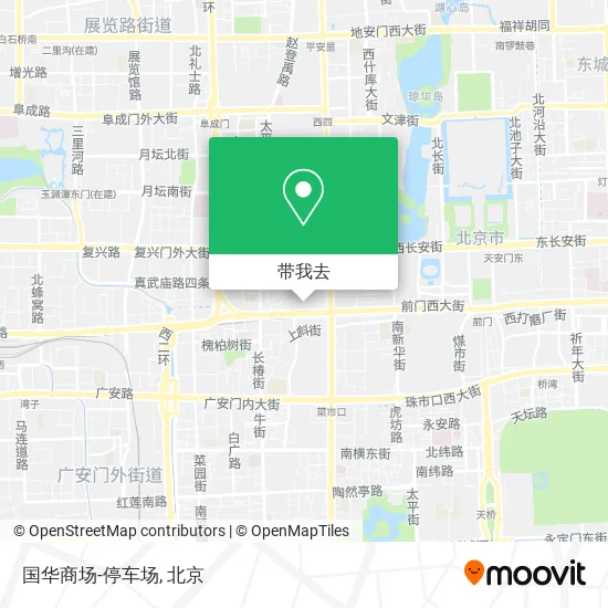 国华商场-停车场地图