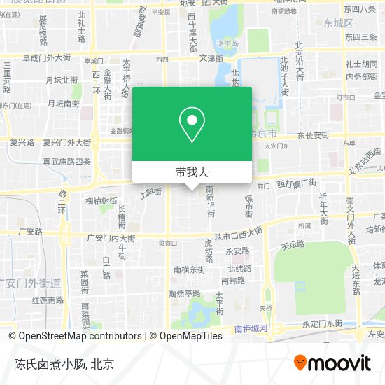 陈氏卤煮小肠地图