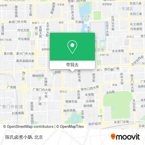 陈氏卤煮小肠地图