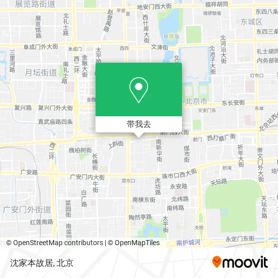 沈家本故居地图