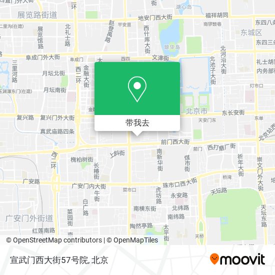 宣武门西大街57号院地图