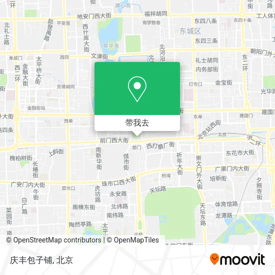 庆丰包子铺地图