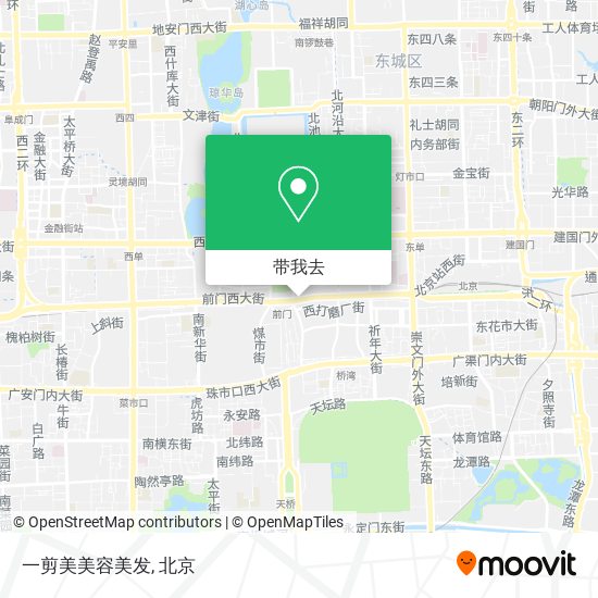 一剪美美容美发地图