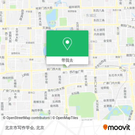 北京市写作学会地图