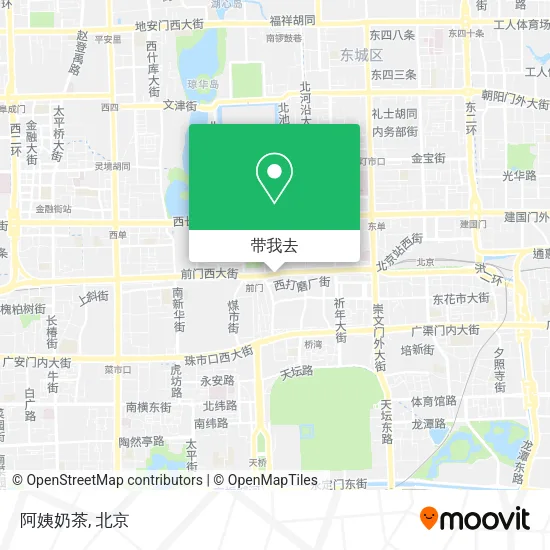 阿姨奶茶地图