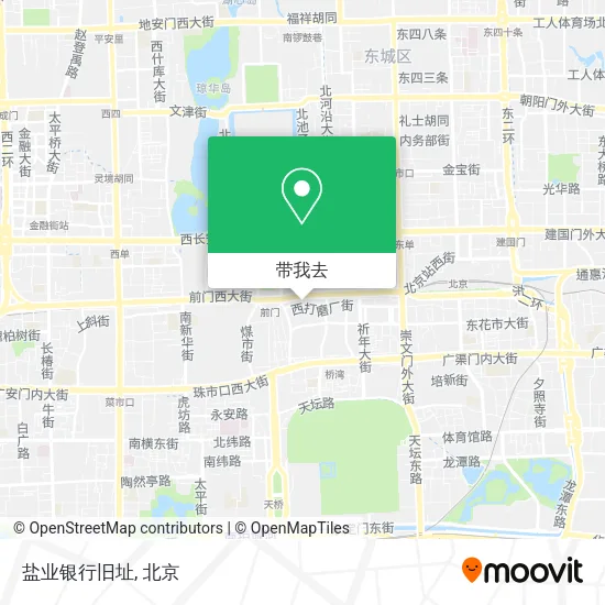 盐业银行旧址地图