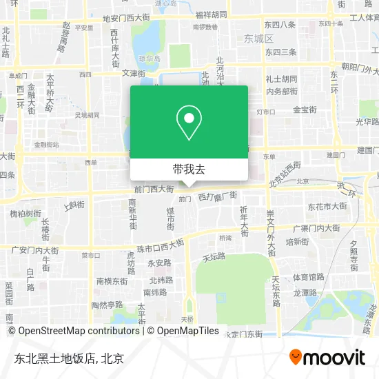 东北黑土地饭店地图