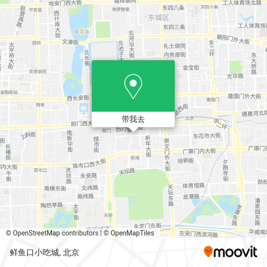 鲜鱼口小吃城地图