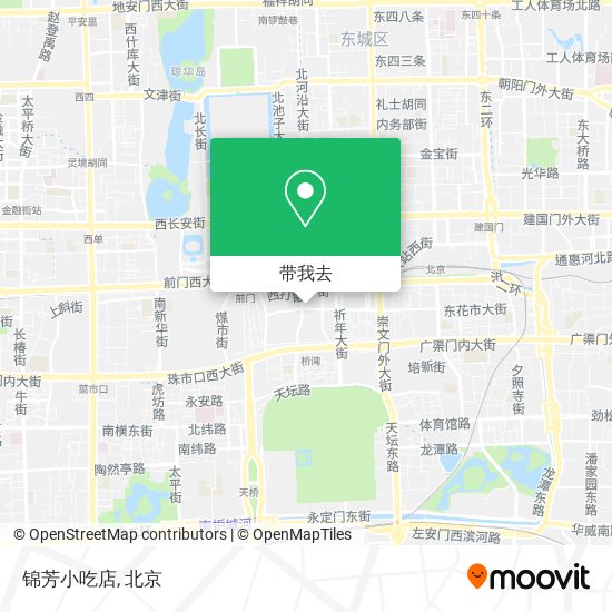 锦芳小吃店地图