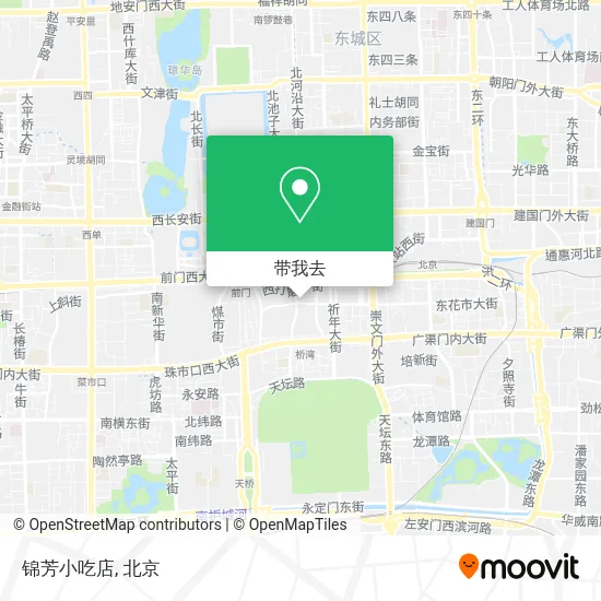锦芳小吃店地图