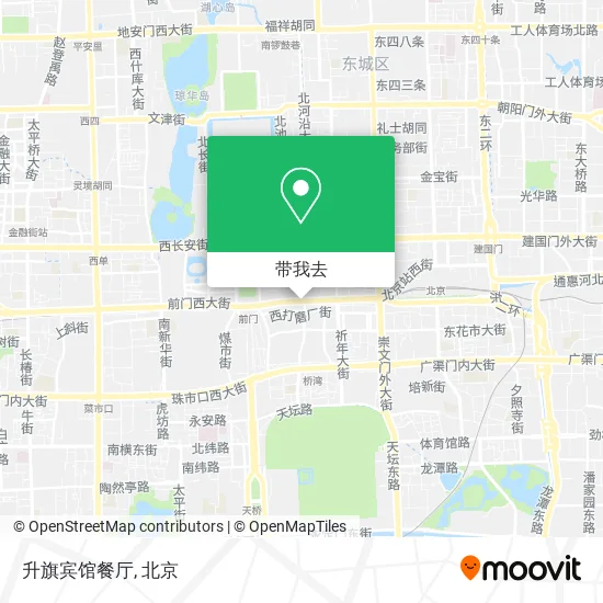 升旗宾馆餐厅地图