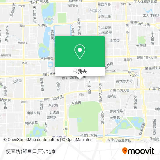 便宜坊(鲜鱼口店)地图