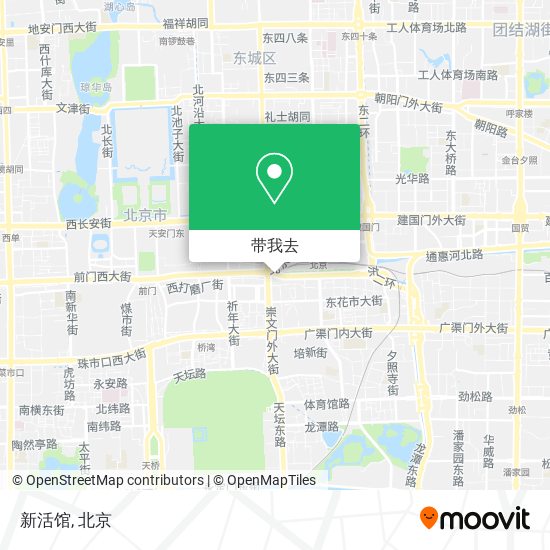 新活馆地图
