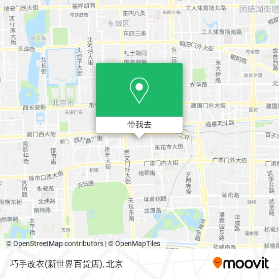巧手改衣(新世界百货店)地图