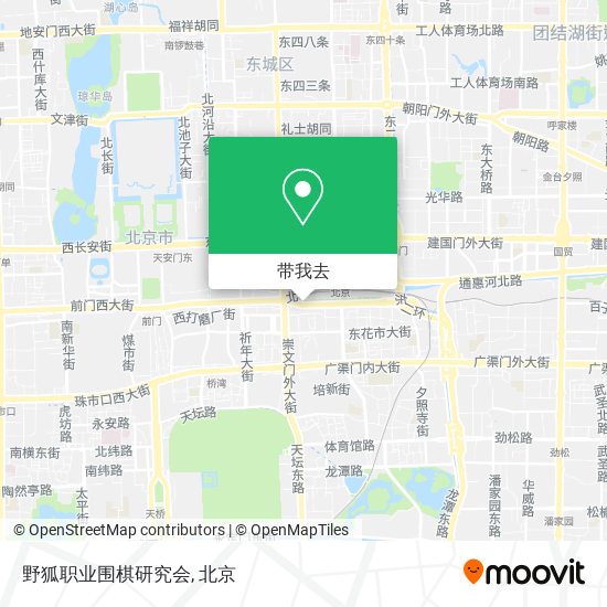 野狐职业围棋研究会地图