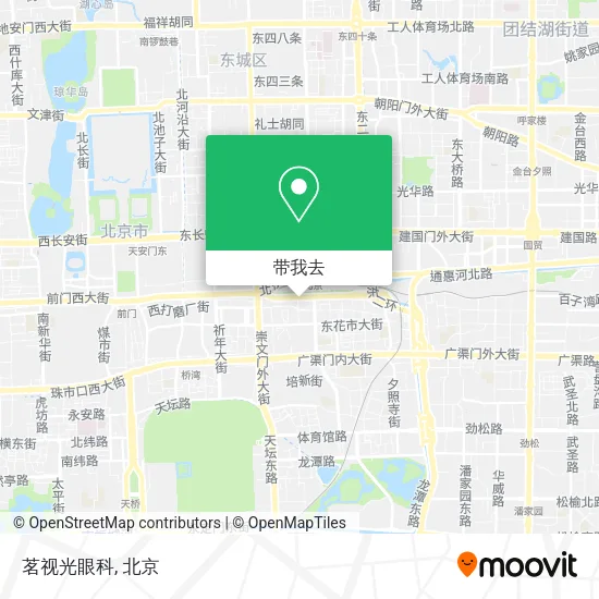 茗视光眼科地图