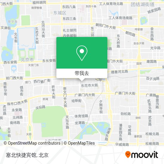 塞北快捷宾馆地图