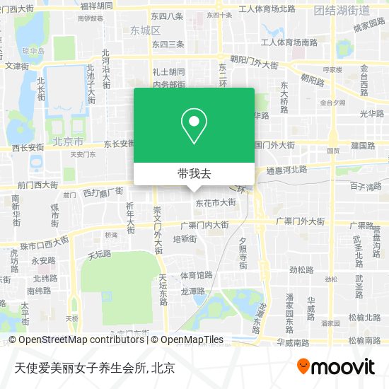 天使爱美丽女子养生会所地图