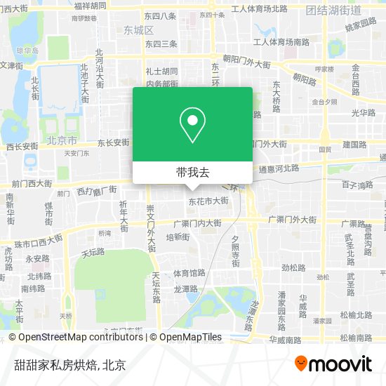 甜甜家私房烘焙地图