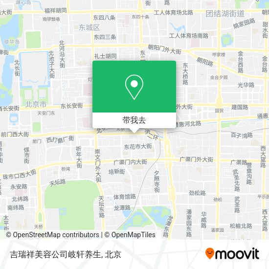 吉瑞祥美容公司岐轩养生地图