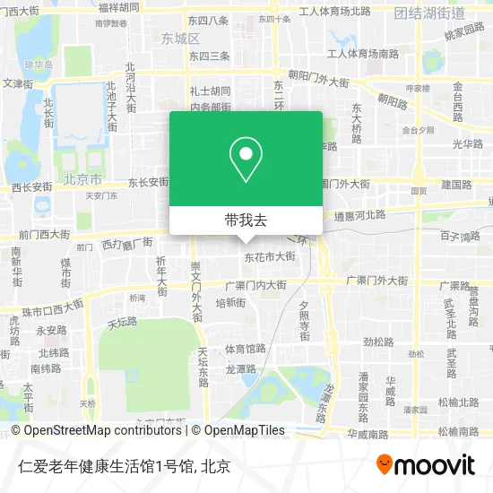 仁爱老年健康生活馆1号馆地图
