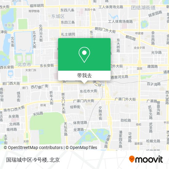 国瑞城中区-9号楼地图