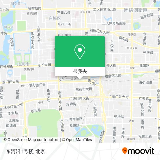 东河沿1号楼地图