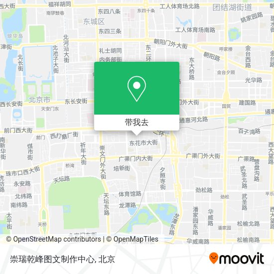 崇瑞乾峰图文制作中心地图