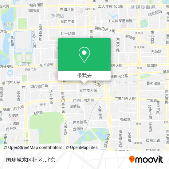 国瑞城东区社区地图