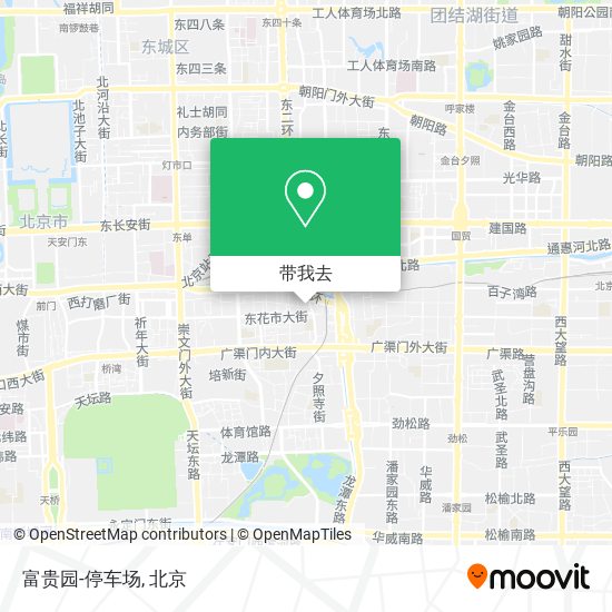 富贵园-停车场地图