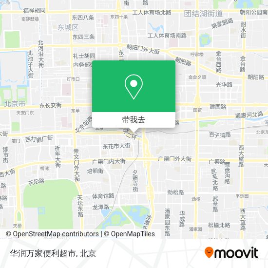华润万家便利超市地图
