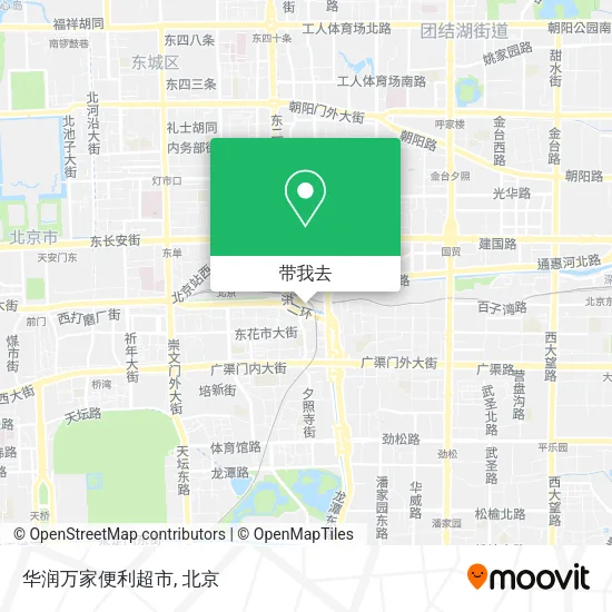 华润万家便利超市地图