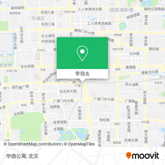 华德公寓地图