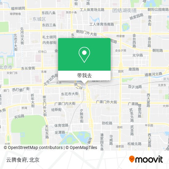 云腾食府地图
