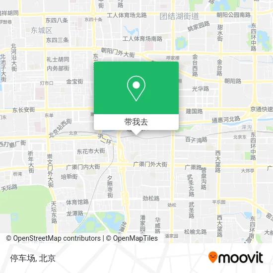 停车场地图